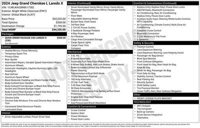 2024 Jeep Grand Cherokee L Laredo X