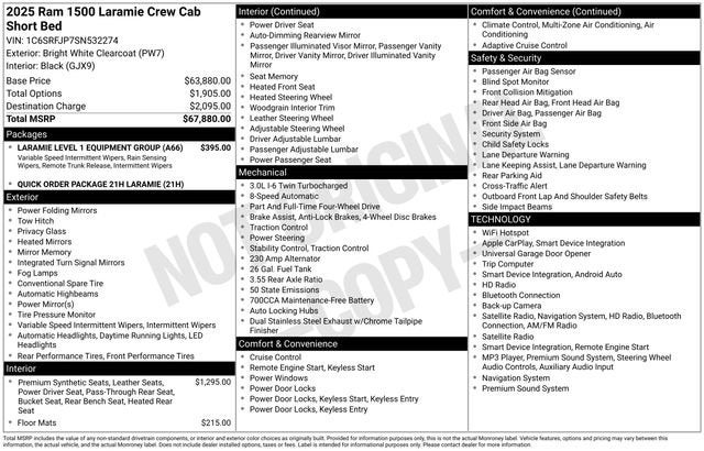 2025 RAM 1500 Laramie