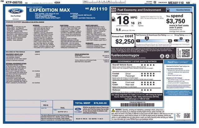 2021 Ford Expedition Max Limited