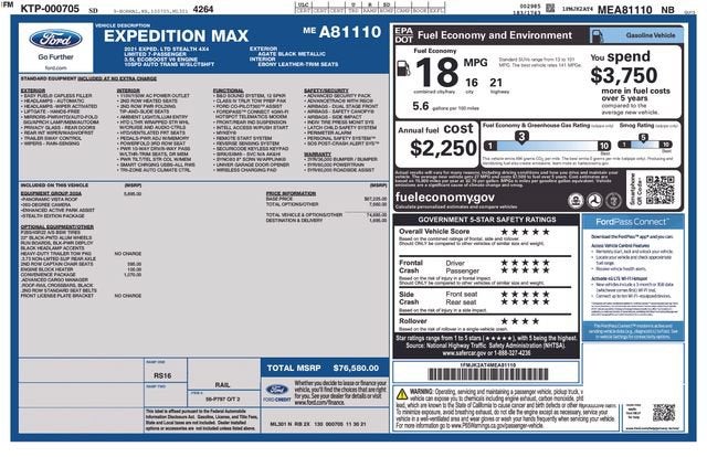2021 Ford Expedition Max Limited
