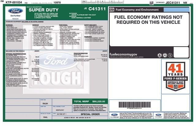 2018 Ford Super Duty F-350 SRW XL