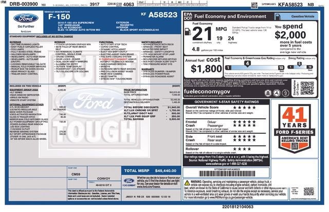 2019 Ford F-150 XL