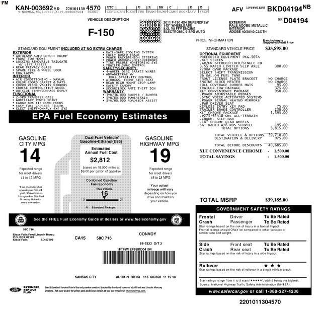 2011 Ford F-150 XL