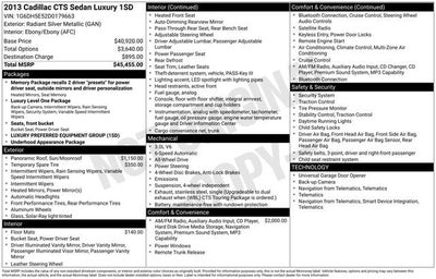 2013 Cadillac CTS Luxury