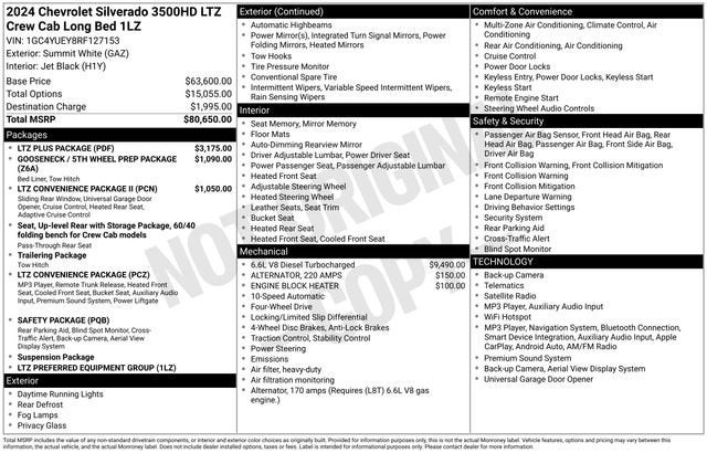 2024 Chevrolet Silverado 3500 HD LTZ DRW