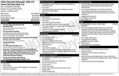 2026 Chevrolet Silverado 1500 LTZ