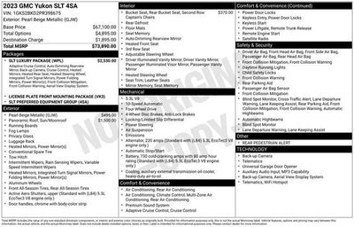 2023 GMC Yukon SLT