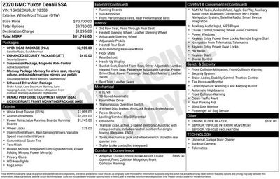 2020 GMC Yukon Denali