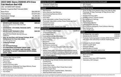 2023 GMC Sierra 2500 HD AT4