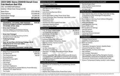 2023 GMC Sierra 2500 HD Denali