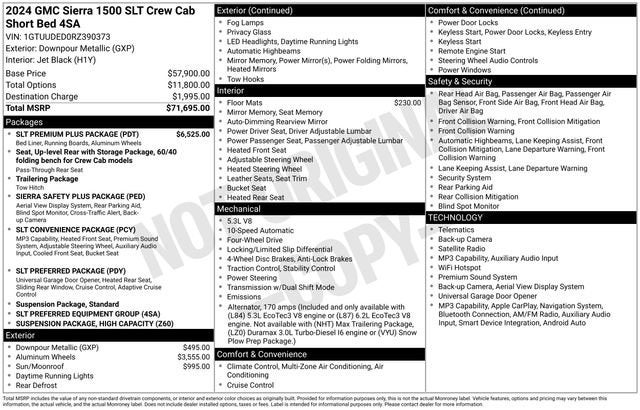 2024 GMC Sierra 1500 SLT
