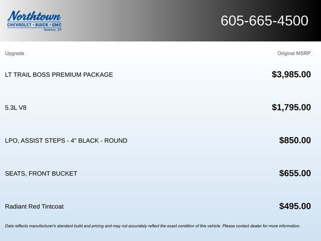 2026 Chevrolet Silverado 1500 LT Trail Boss