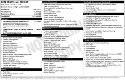 2022 GMC Terrain SLE