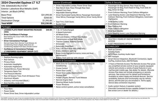 2024 Chevrolet Equinox LT