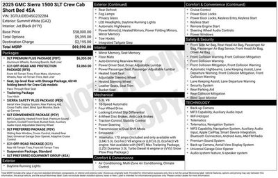 2025 GMC Sierra 1500 SLT
