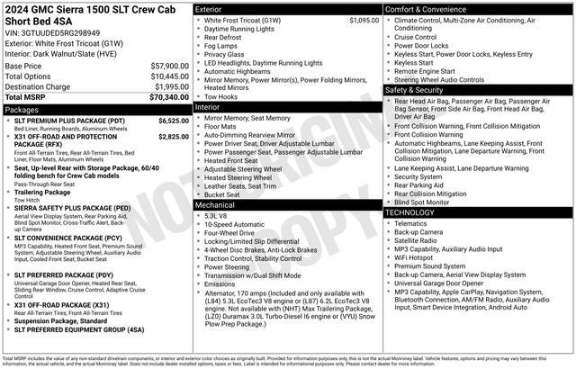 2024 GMC Sierra 1500 SLT