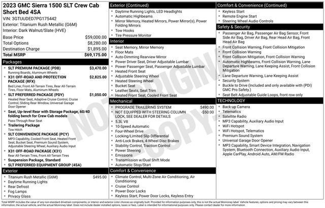2023 GMC Sierra 1500 SLT