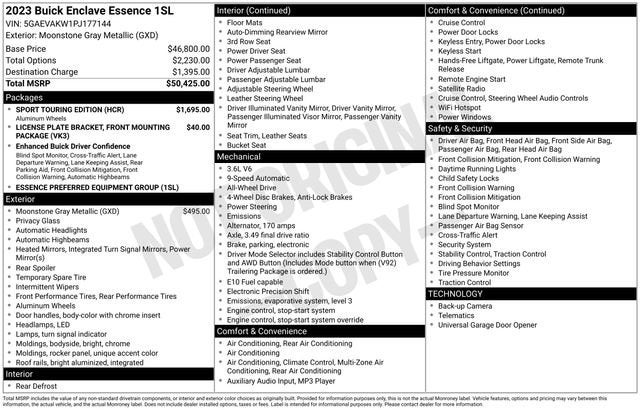2023 Buick Enclave Essence