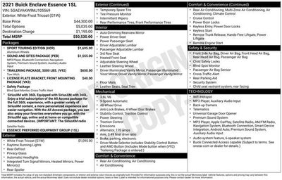 2021 Buick Enclave Essence