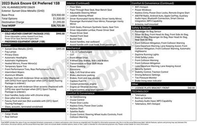 2023 Buick Encore GX Preferred