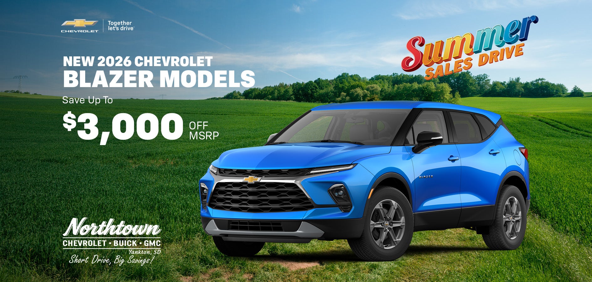 New 2026 Chevrolet Blazer